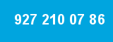 927 210 07 86